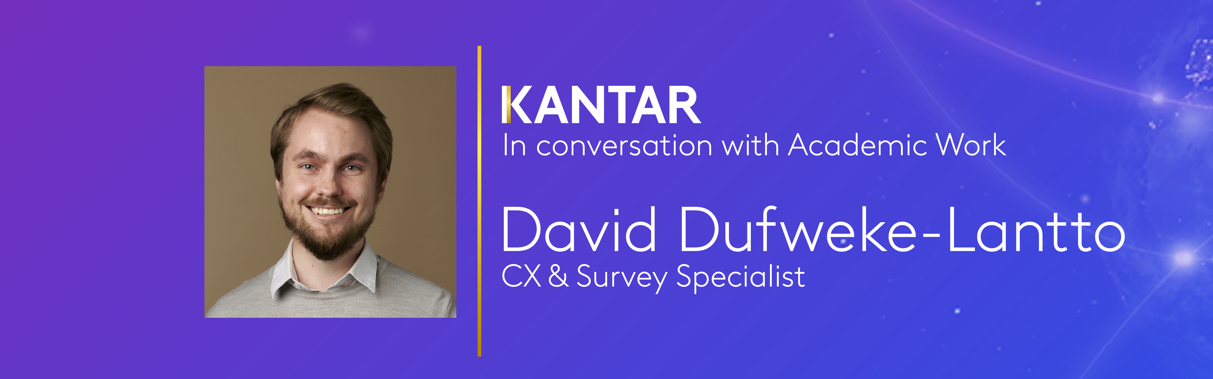 Kantar in conversation with academic work