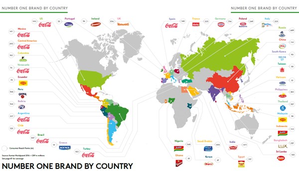 Brand Footprint By Country