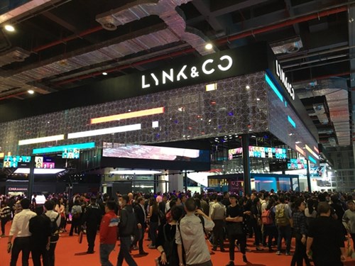 Lynk & Co stand