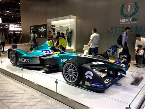 NIO's Formula-e team NEXTEV