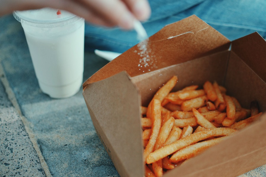 takeaway fries