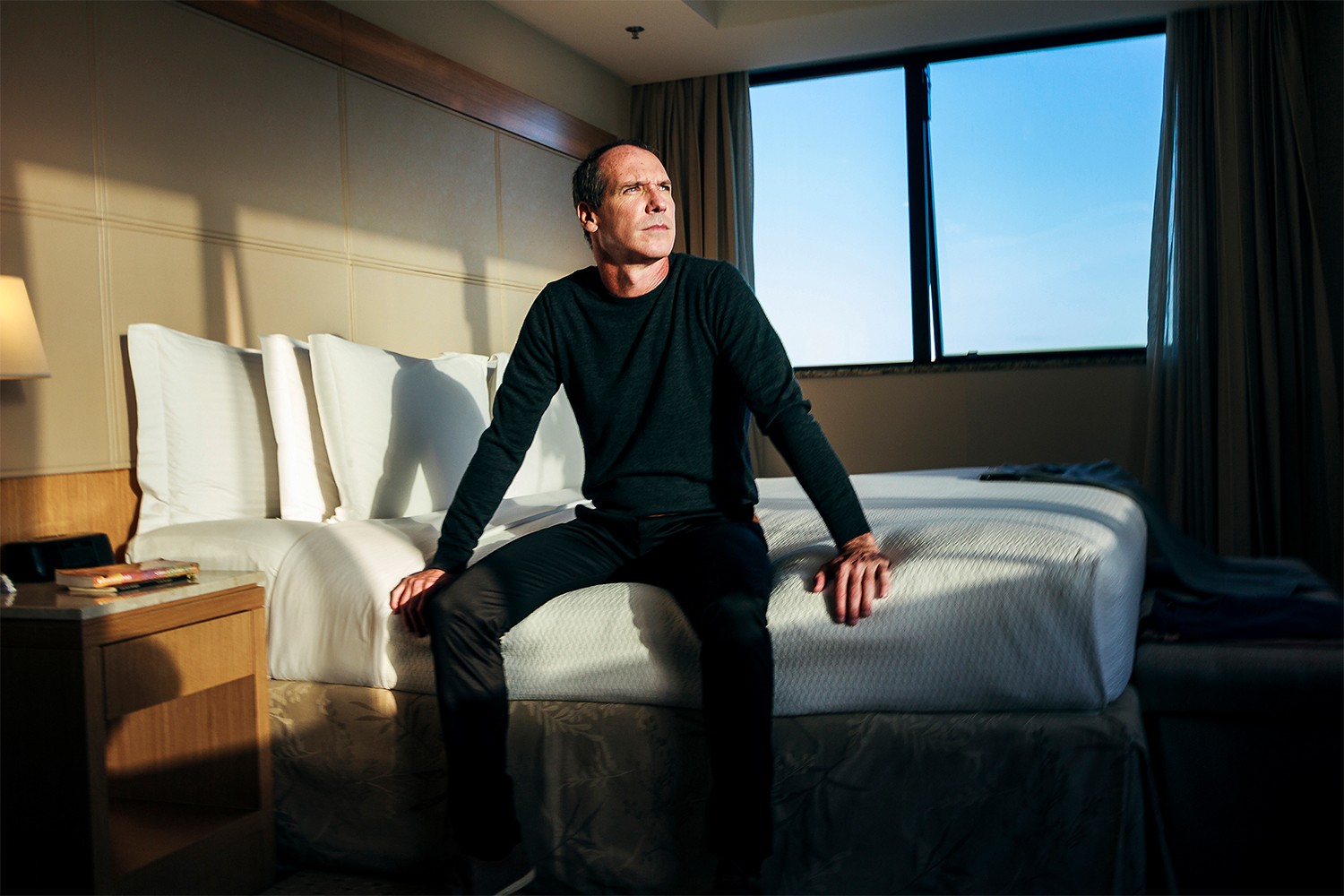 american man stressed