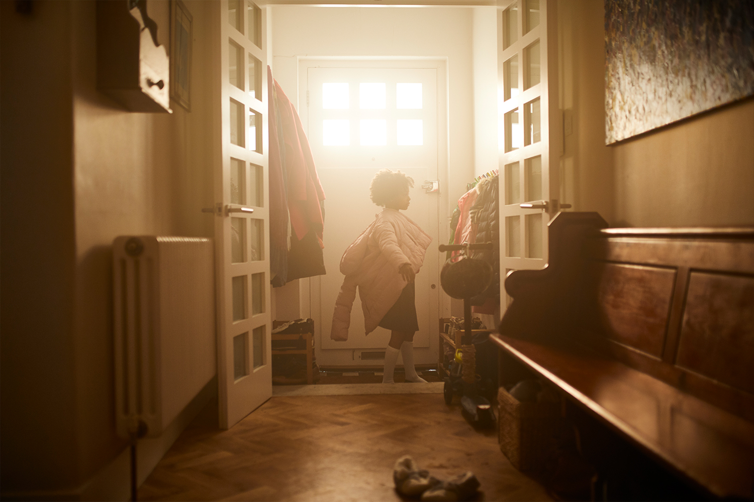 Getting ready for school