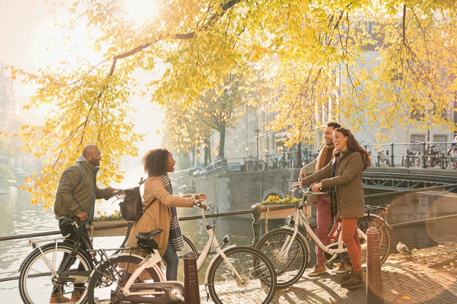 BrandZ Netherlands 2021 perople on bikes