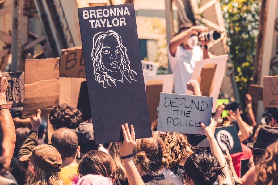People protesting