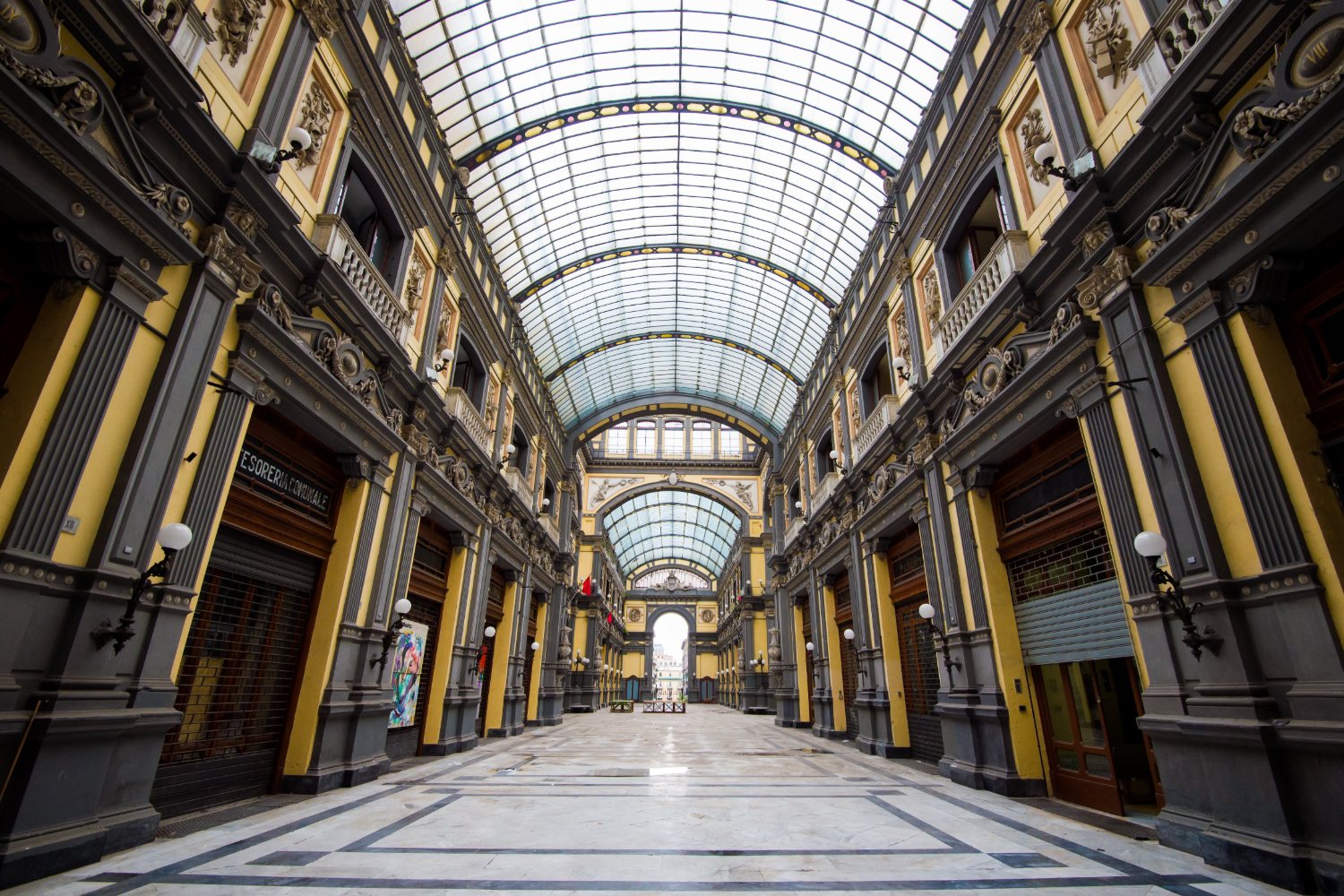 italy shopping mall retail