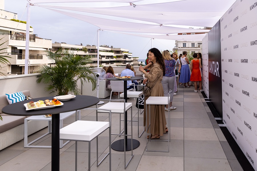 Kantar apartment at Cannes Lions Festival 2022