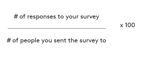 what is a good survey response rate