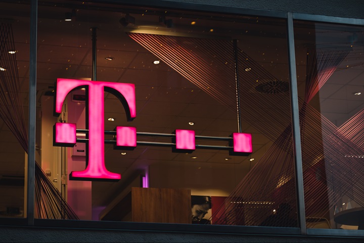 Image with logo of Germany’s most valuable brand Telekom/T-Mobile