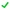 green tick