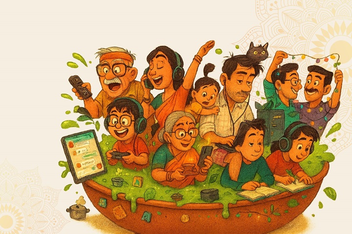 The Urban Indian Family