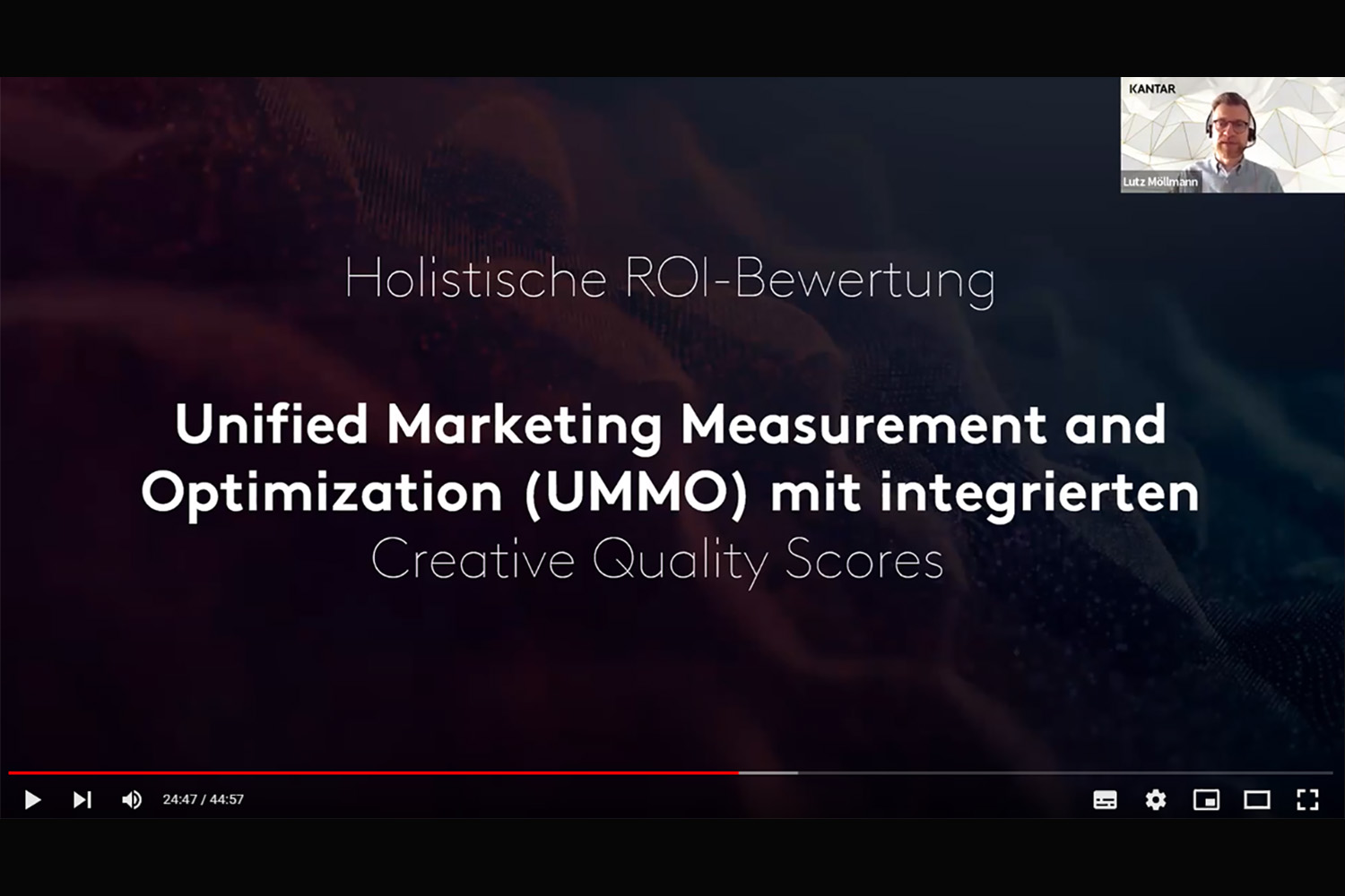 Cracking the Marketing Effectiveness Code - Webinar-Standbild