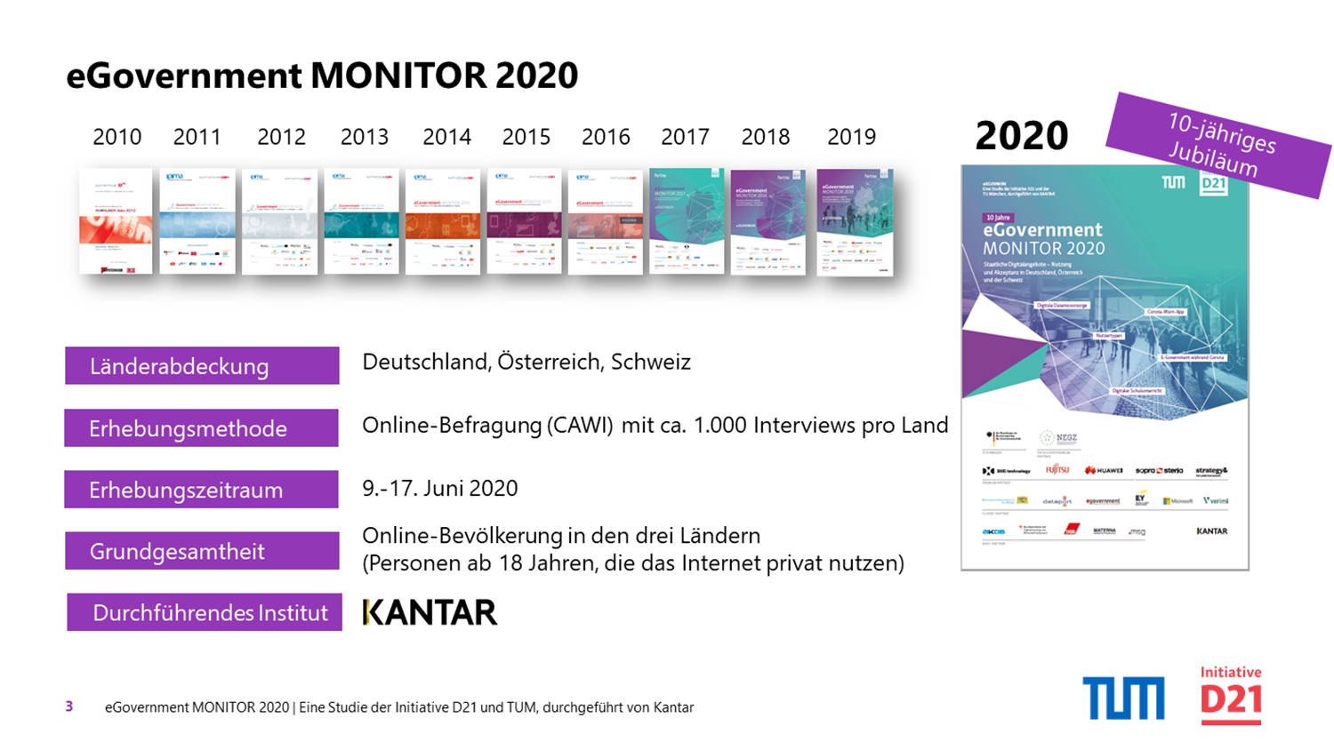 Studie eGovernment MONITOR 2020