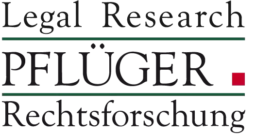 Logo Pflüger Rechtsforschung