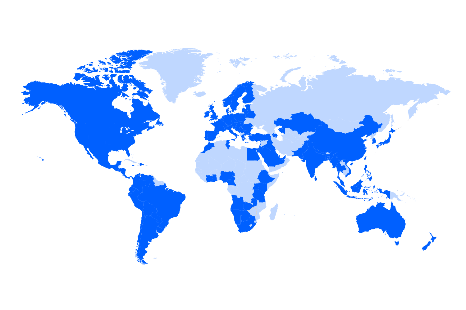 Sample-only Feldarbeit - Weltkarte