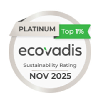 EcoVadis Platinum November 2025