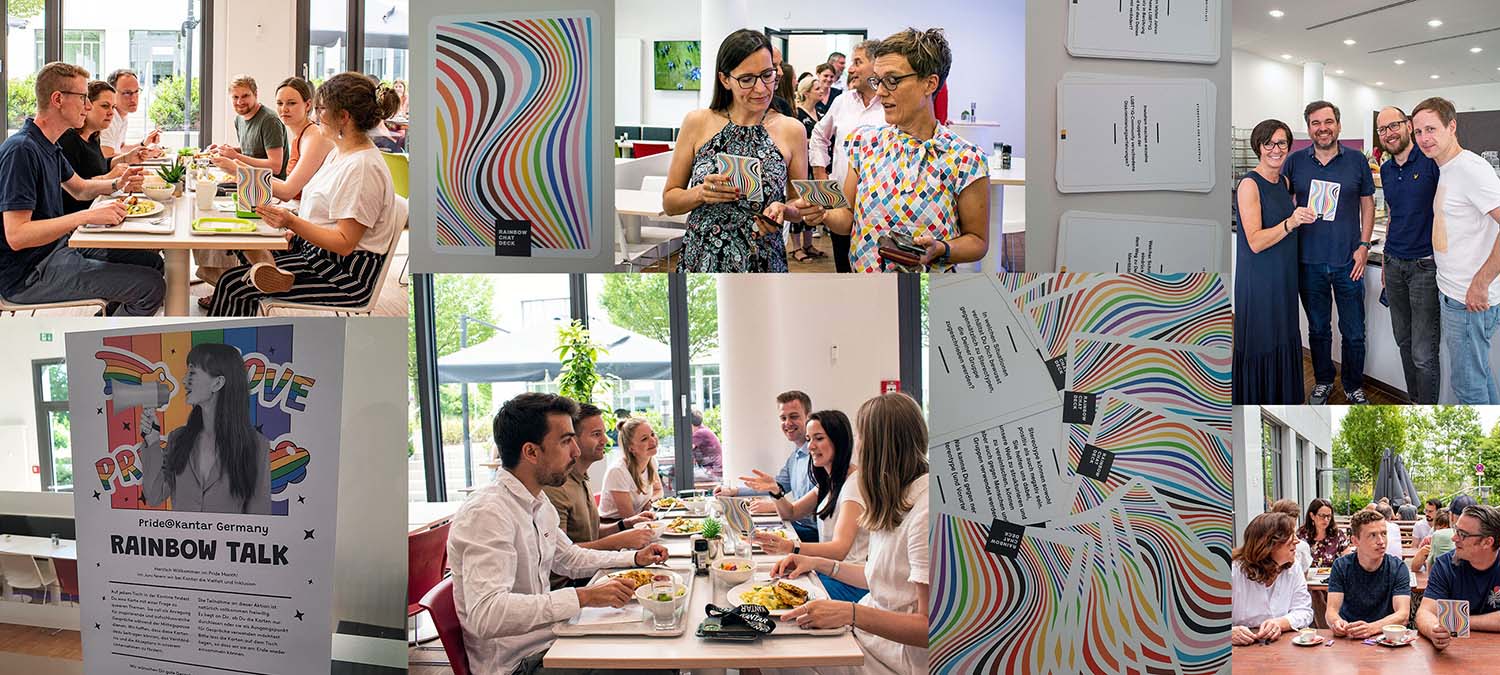 Kantar Rainbow-Talk Aktion 2023