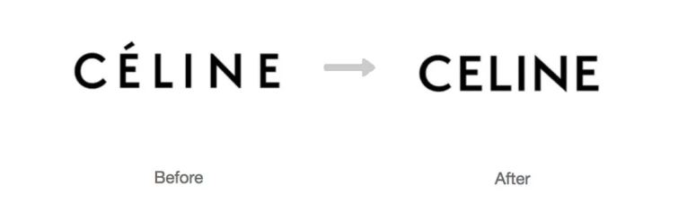 celine brand logo