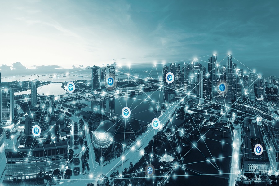 Smart city and internet of things,