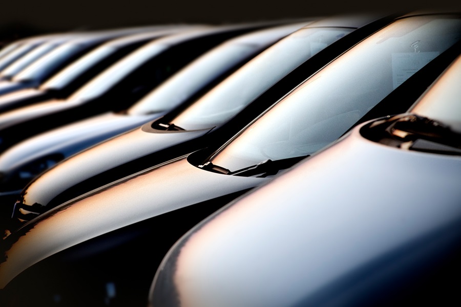 coches en fila