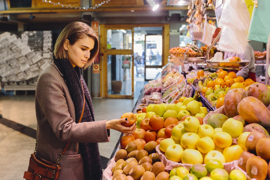Compras de frutas