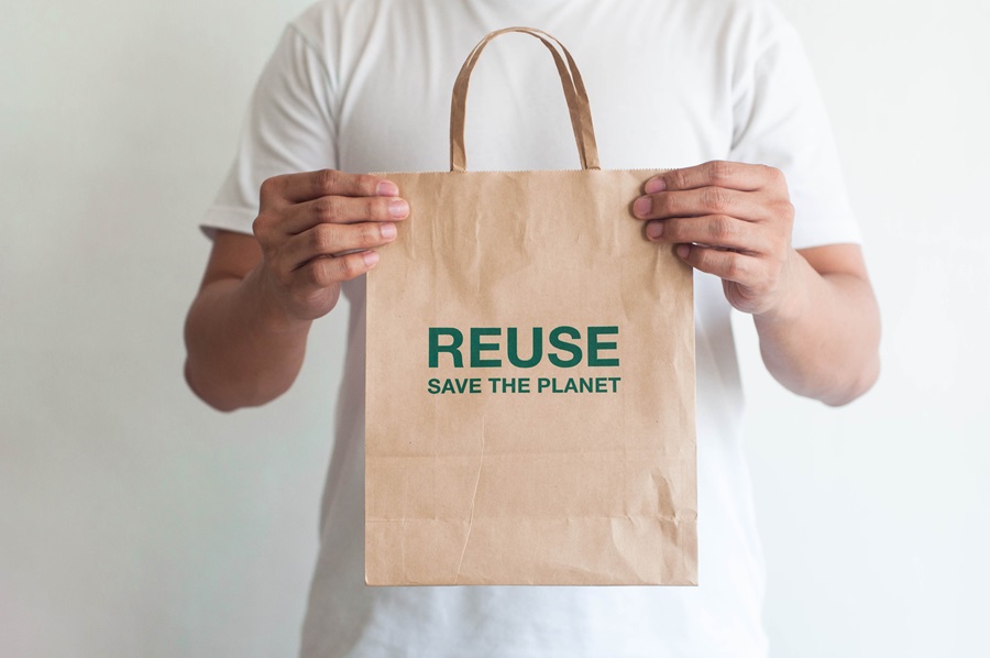 Bolsa reciclada