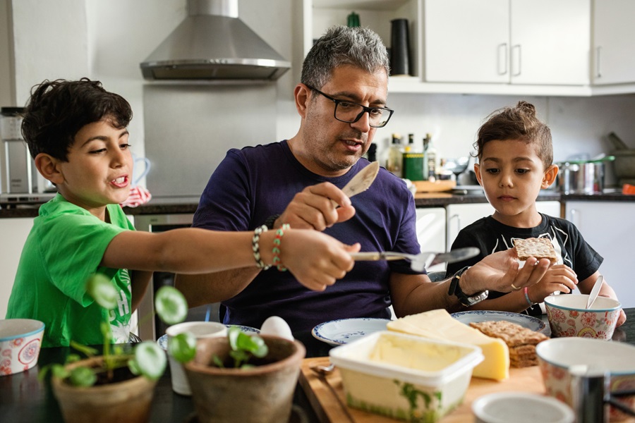 Padre e hijos