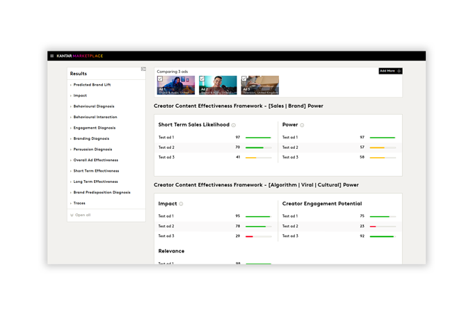 LINK AI dashboard