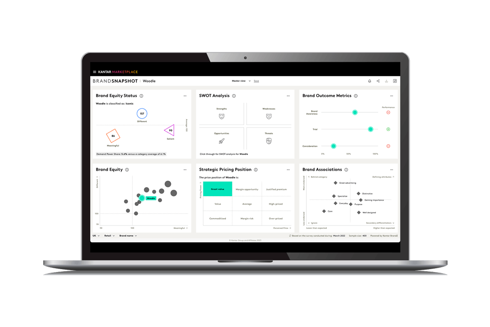 BrandSnapshot dashboard