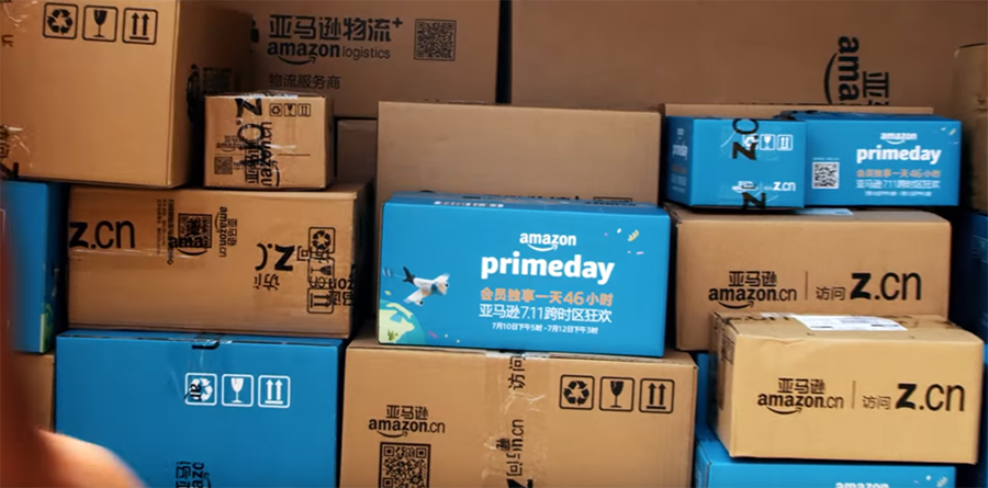 Amazon boxes