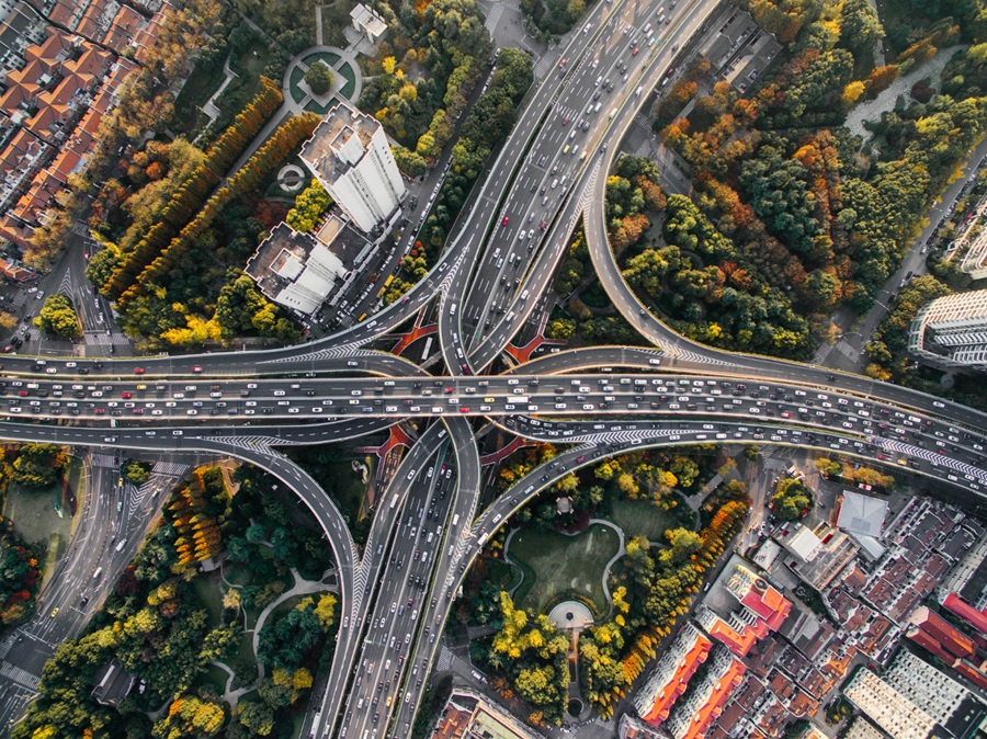 busy roads