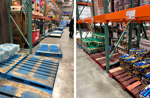 Costco pallets