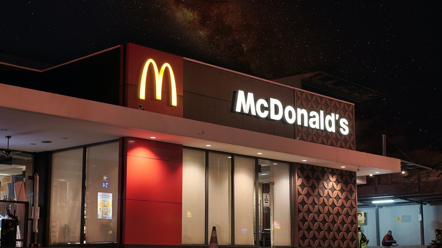McDonalds storefront