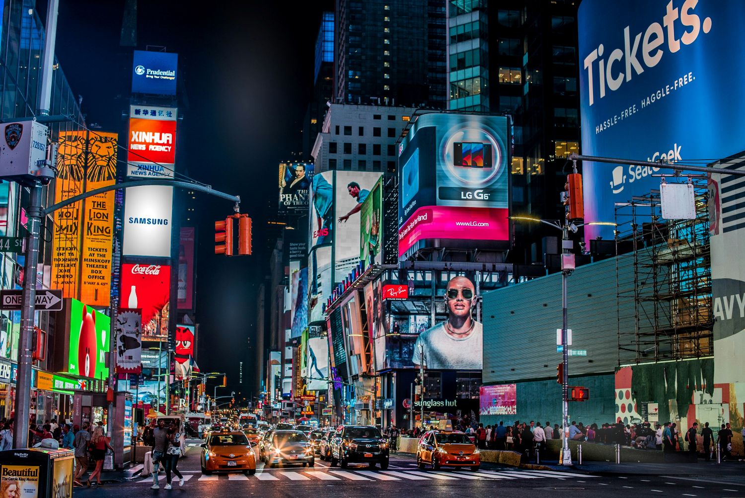 Times Square OOH Billboards