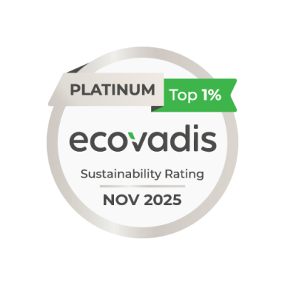 ecovadis platinum medal certification Kantar
