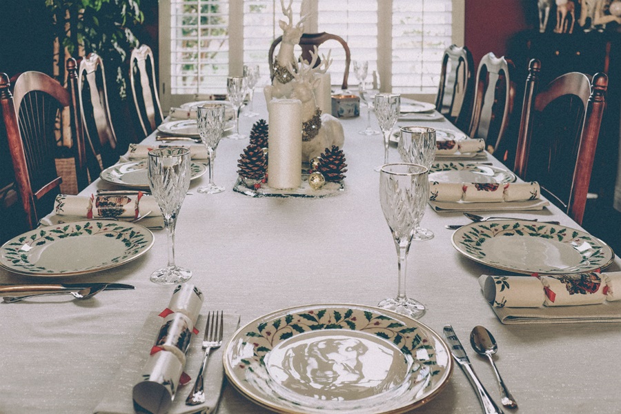 christmas table