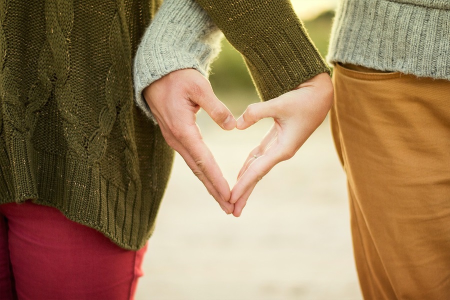 customer centric holding hands