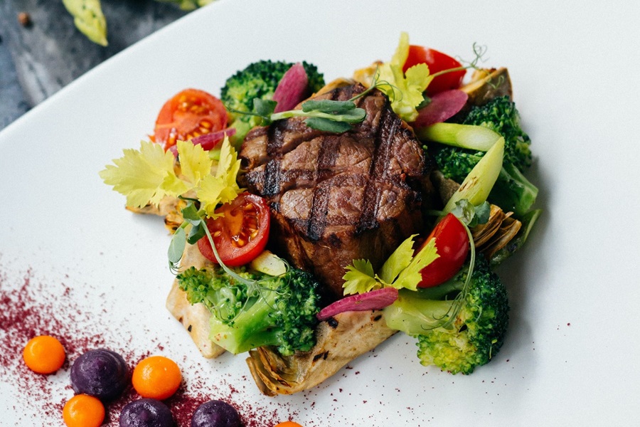 steak salad