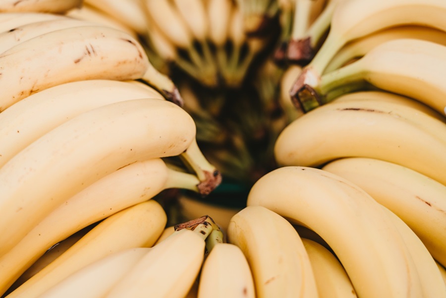bunches of bananas