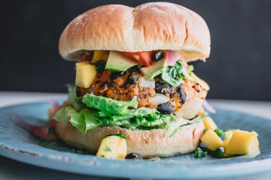 vegan burger