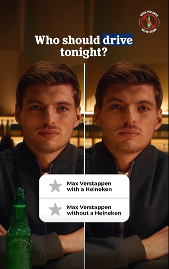 Heineken Max Verstappen Ad